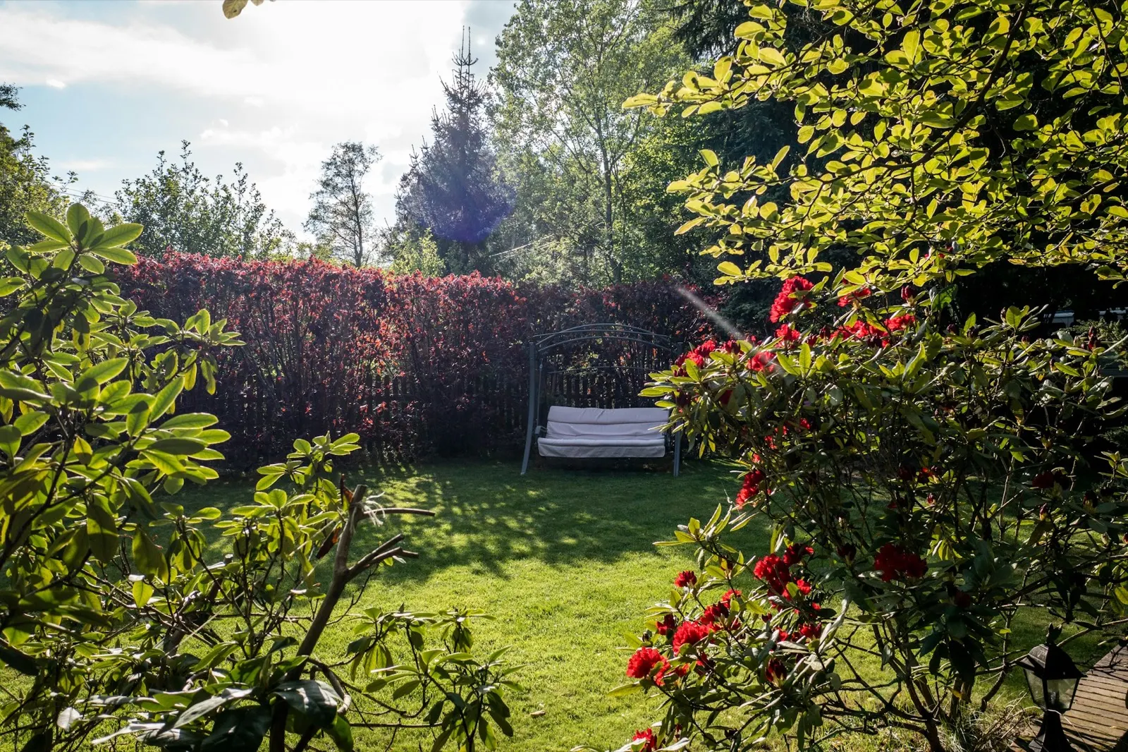Gartenfläche nach der Neugestaltung (Beispielprojekt)